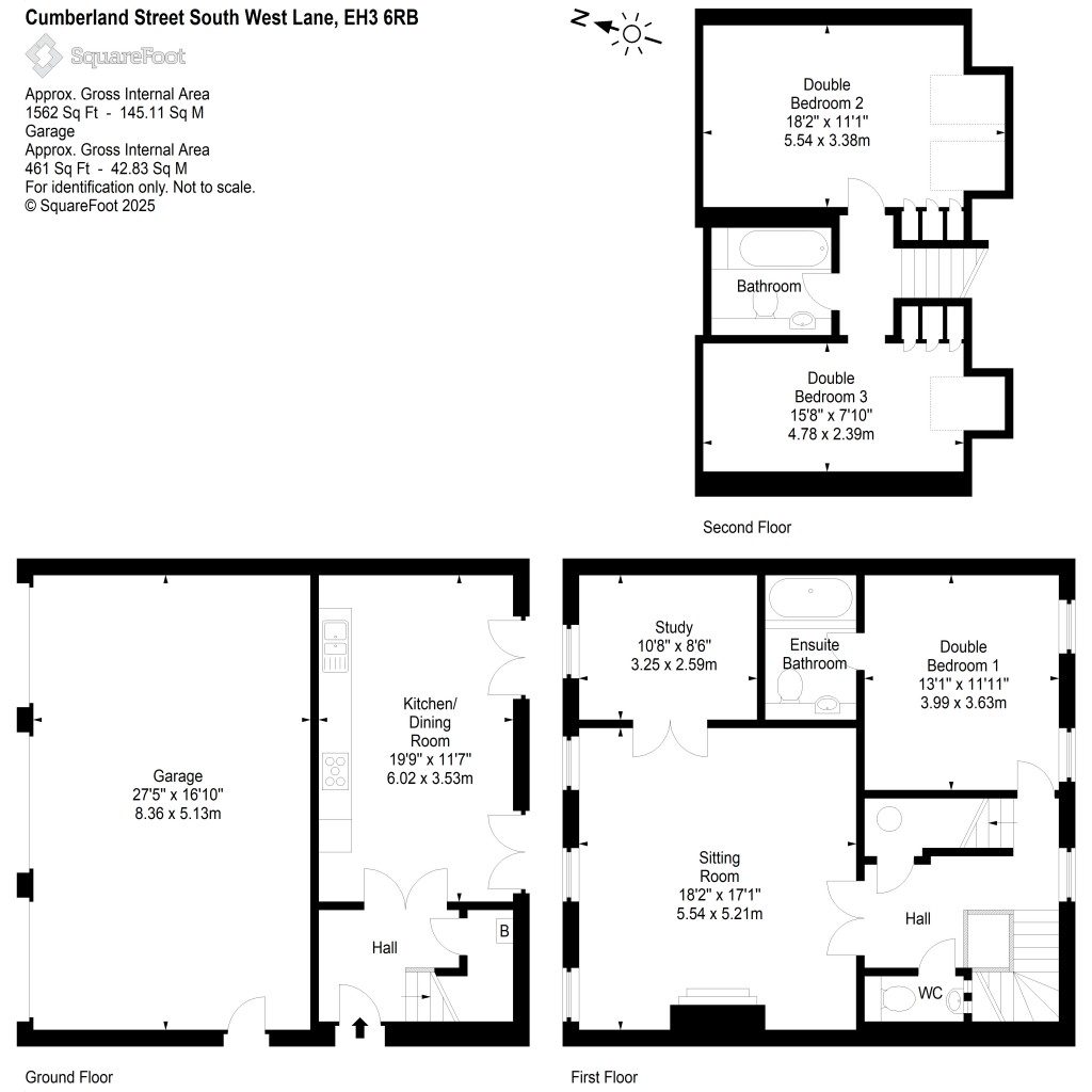 Floorplans For Cumberland Street South West Lane, Edinburgh