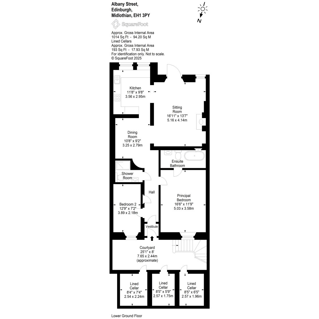 Floorplans For Albany Street, Edinburgh