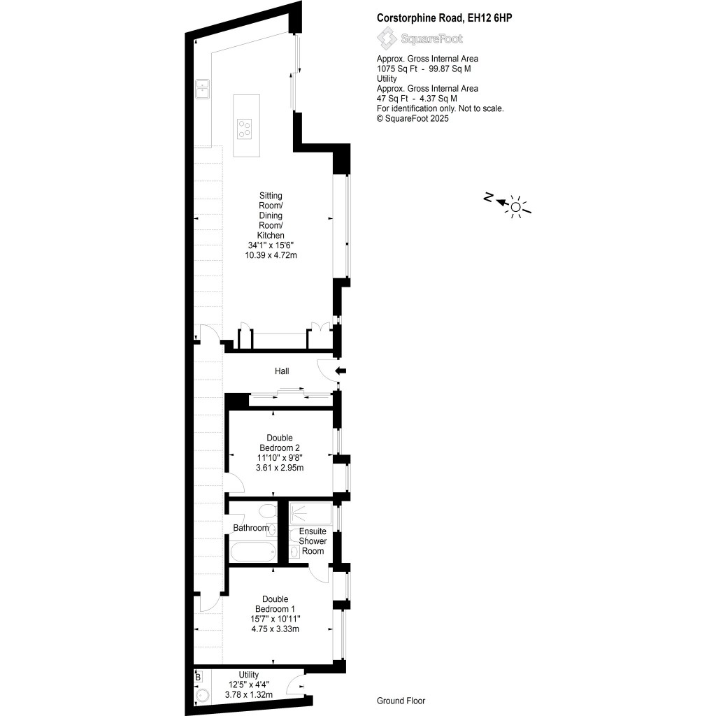 Floorplans For Corstorphine Road, Edinburgh