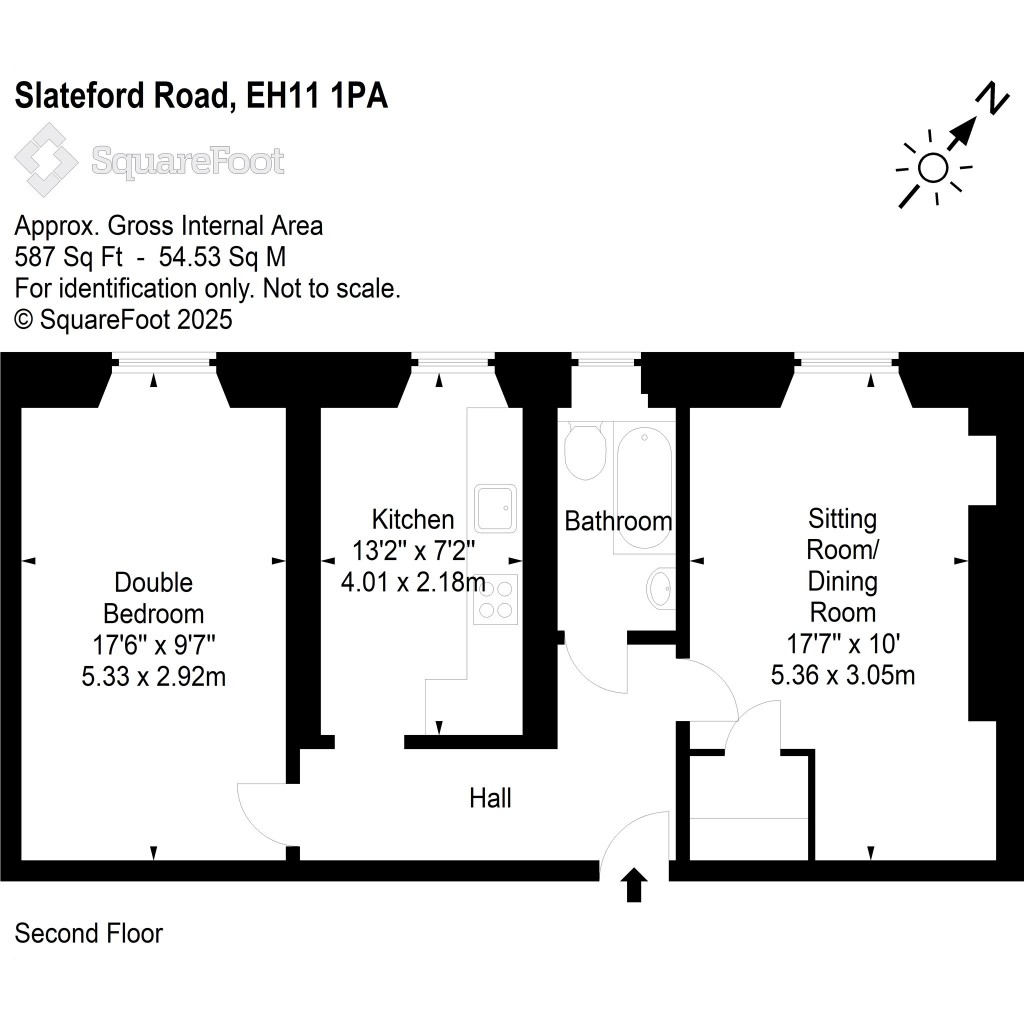 Floorplans For 7/5, Slateford Road, Edinburgh, Midlothian