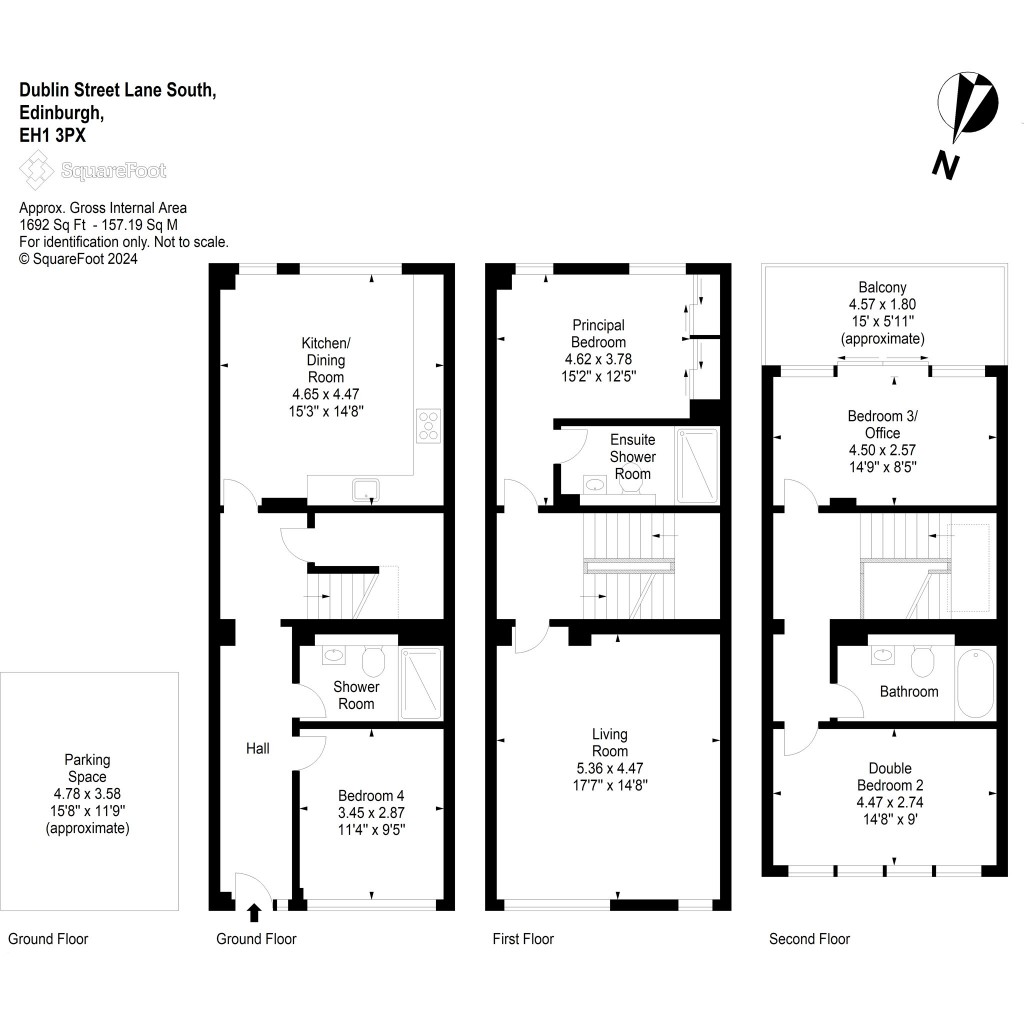 Floorplans For Dublin Street Lane South, Edinburgh, Midlothian