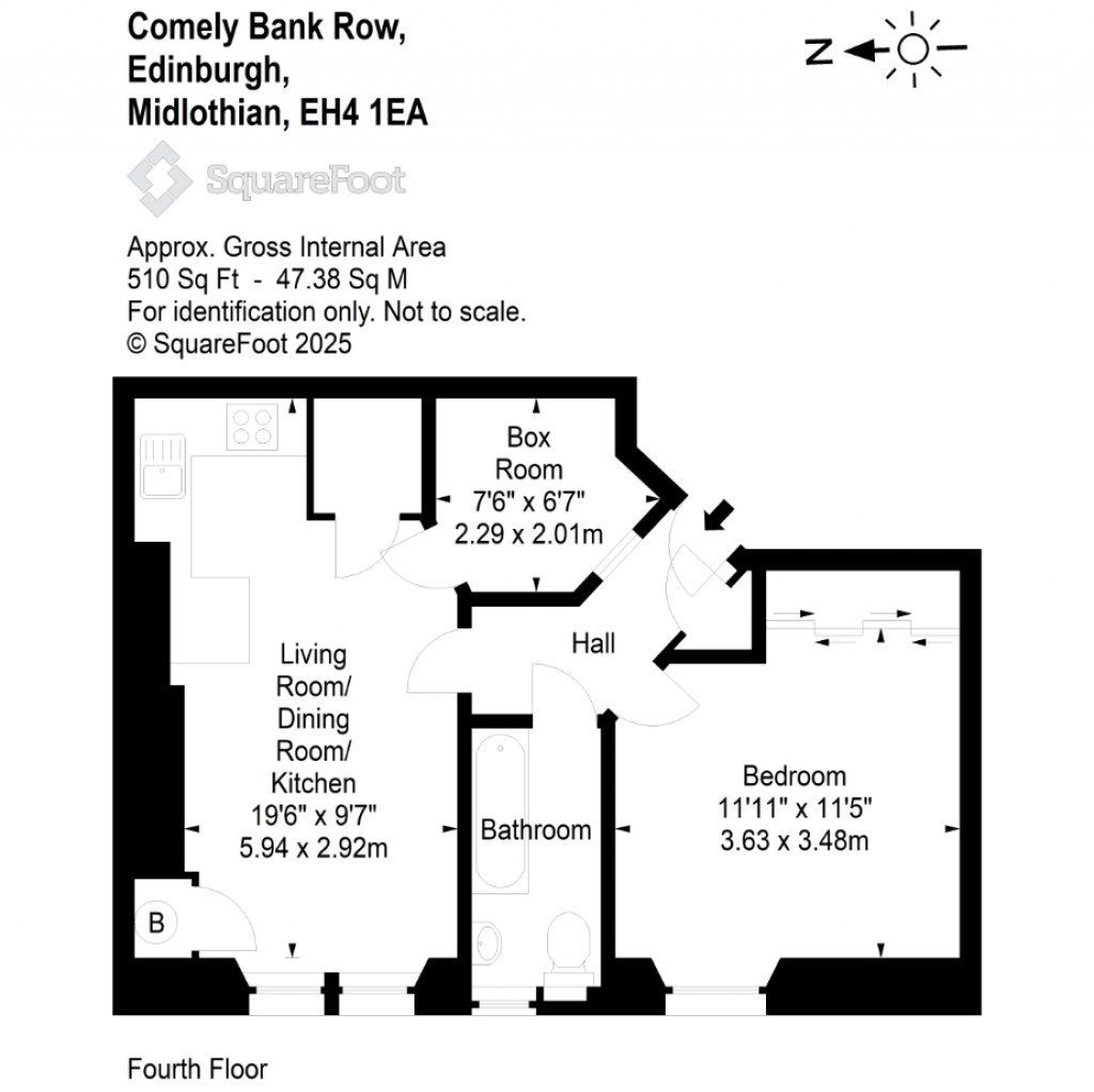 Floorplans For 11/15, Comely Bank Row, Edinburgh, Midlothian