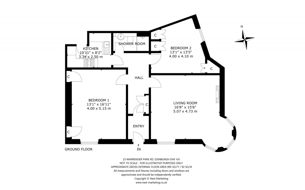 Floorplans For Warrender Park Road, Marchmont, Edinburgh
