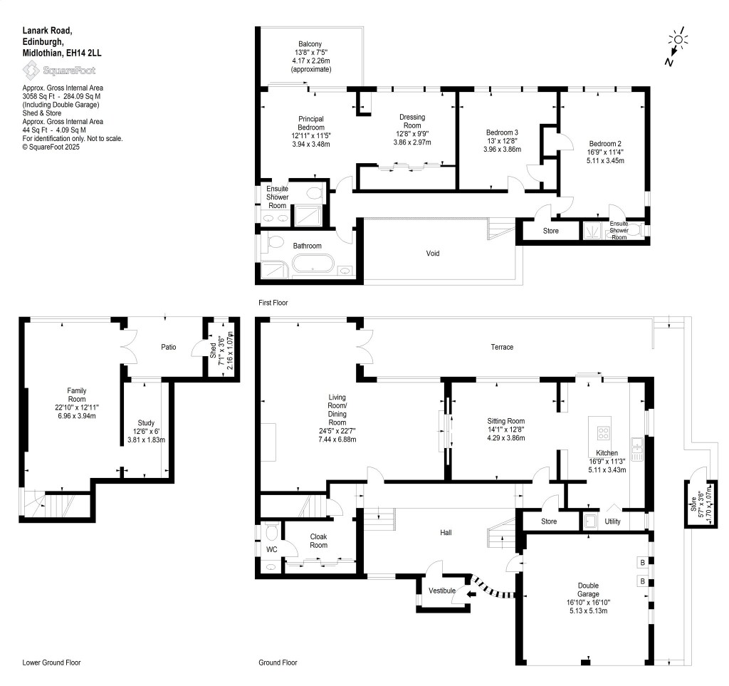 Floorplans For Lanark Road, Edinburgh