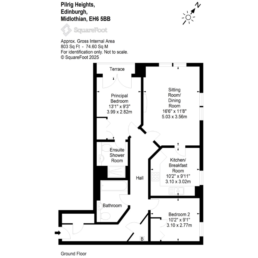 Floorplans For Pilrig Heights, Pilrig, Edinburgh