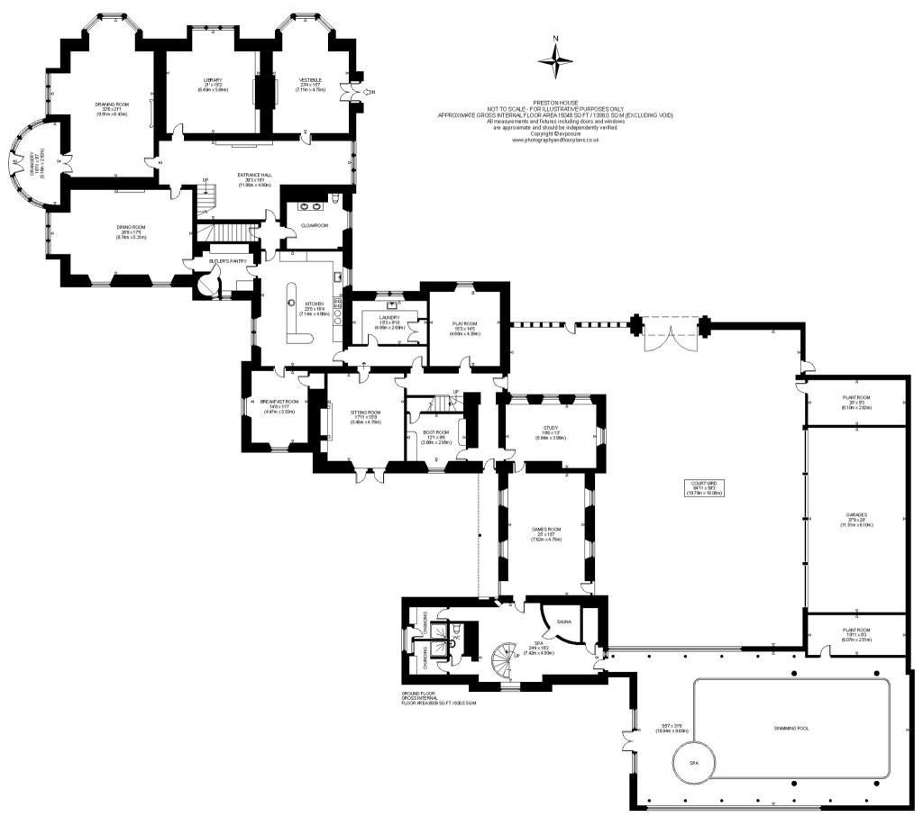 Floorplans For Preston House, Preston Road, Linlithgow, West Lothian