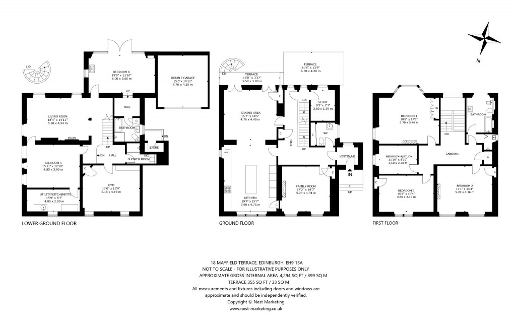 Floorplans For Mayfield Terrace, Newington, Edinburgh