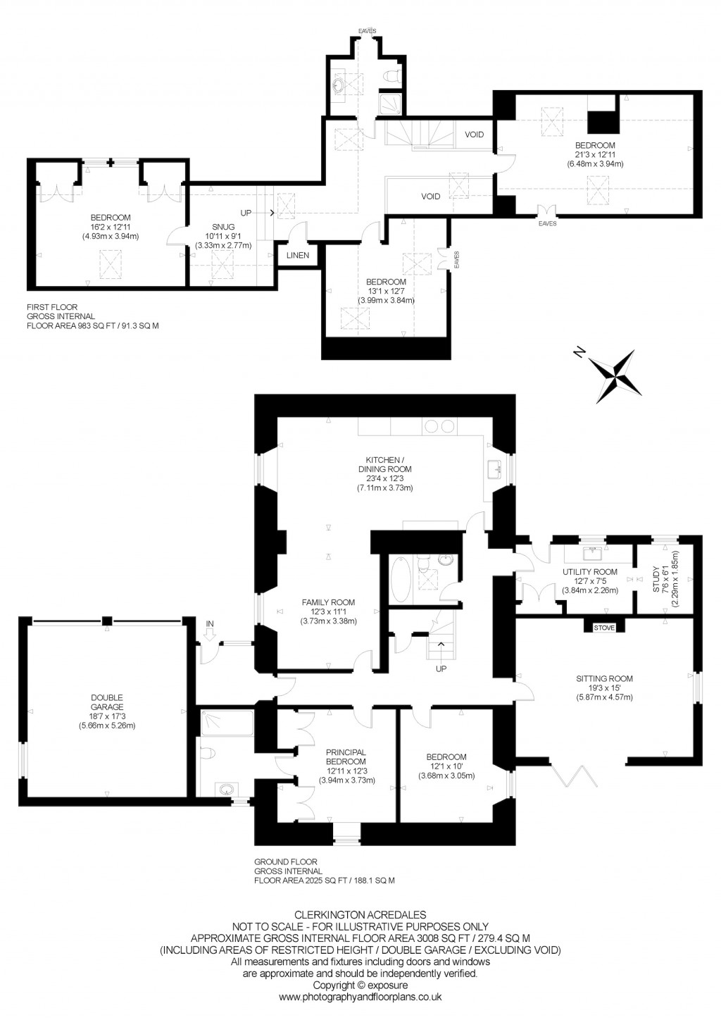 Floorplans For Clerkington Acredales, Pencaitland Road, Haddington, East Lothian