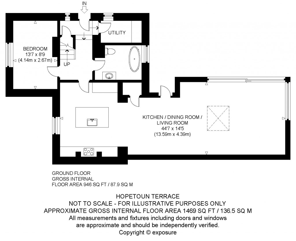 Floorplans For Hopetoun Terrace, Gullane, East Lothian