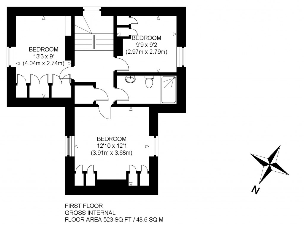 Floorplans For Hopetoun Terrace, Gullane, East Lothian