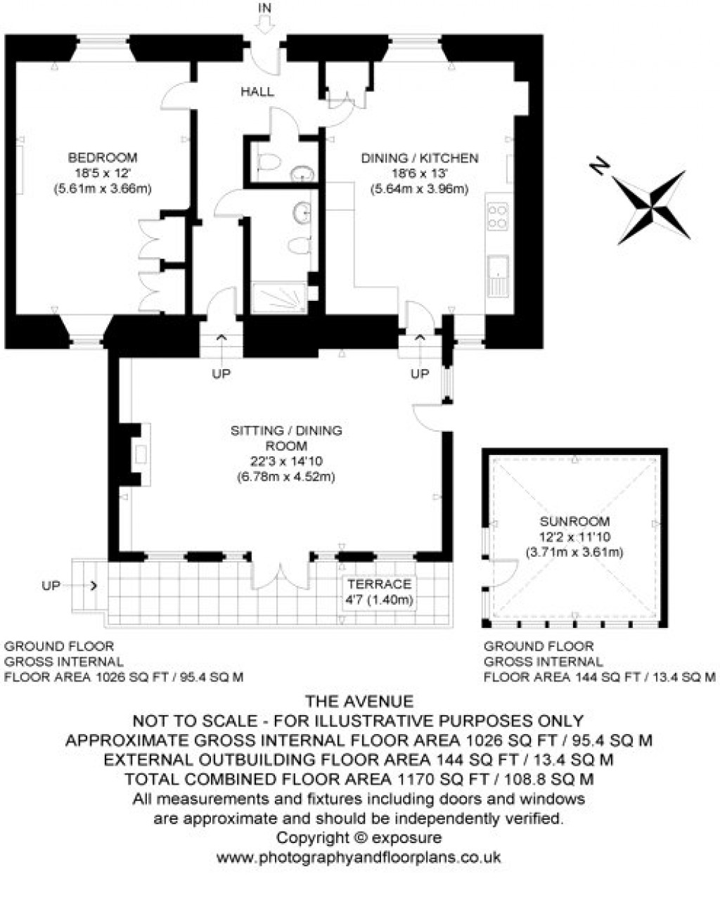 Floorplans For The Avenue, Gifford, Haddington, East Lothian