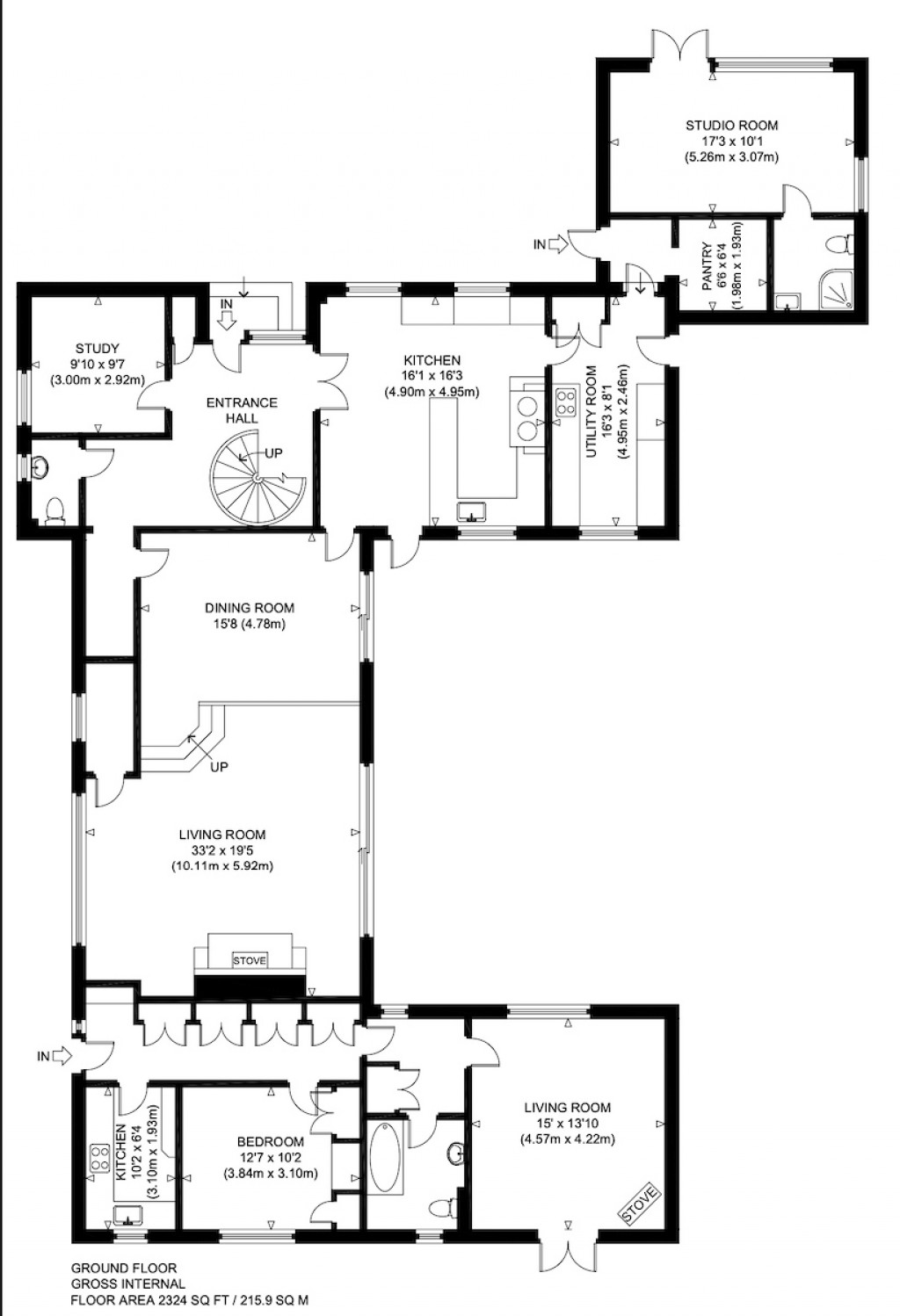 Floorplans For Wintonfield House, New Winton, Tranent, East Lothian
