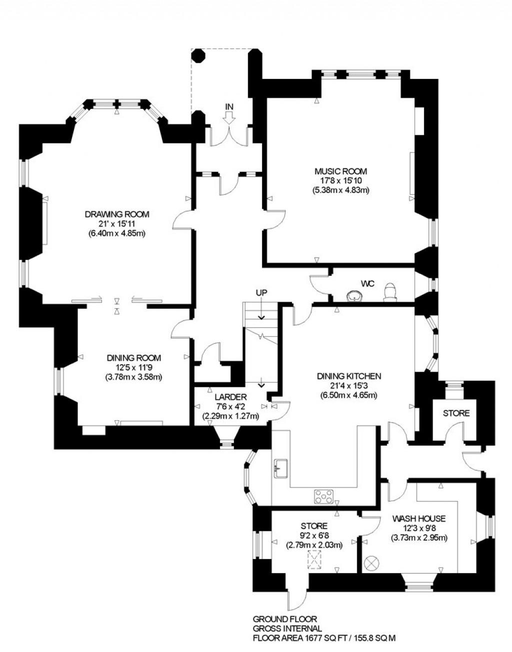 Floorplans For Barum House, Barum House, Park Place, Dunfermline, Fife