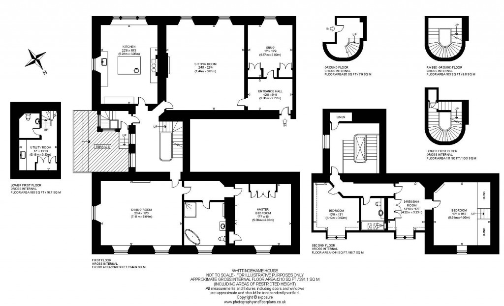 Floorplans For Whittingehame House, Flat 4, East Linton, East Lothian