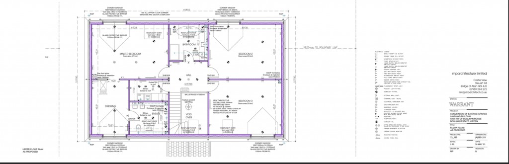 Floorplans For Blair Moss Plot, Blair Moss Plot, Boquhan, Stirling, Stirlingshire