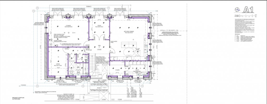 Floorplans For Blair Moss Plot, Blair Moss Plot, Boquhan, Stirling, Stirlingshire