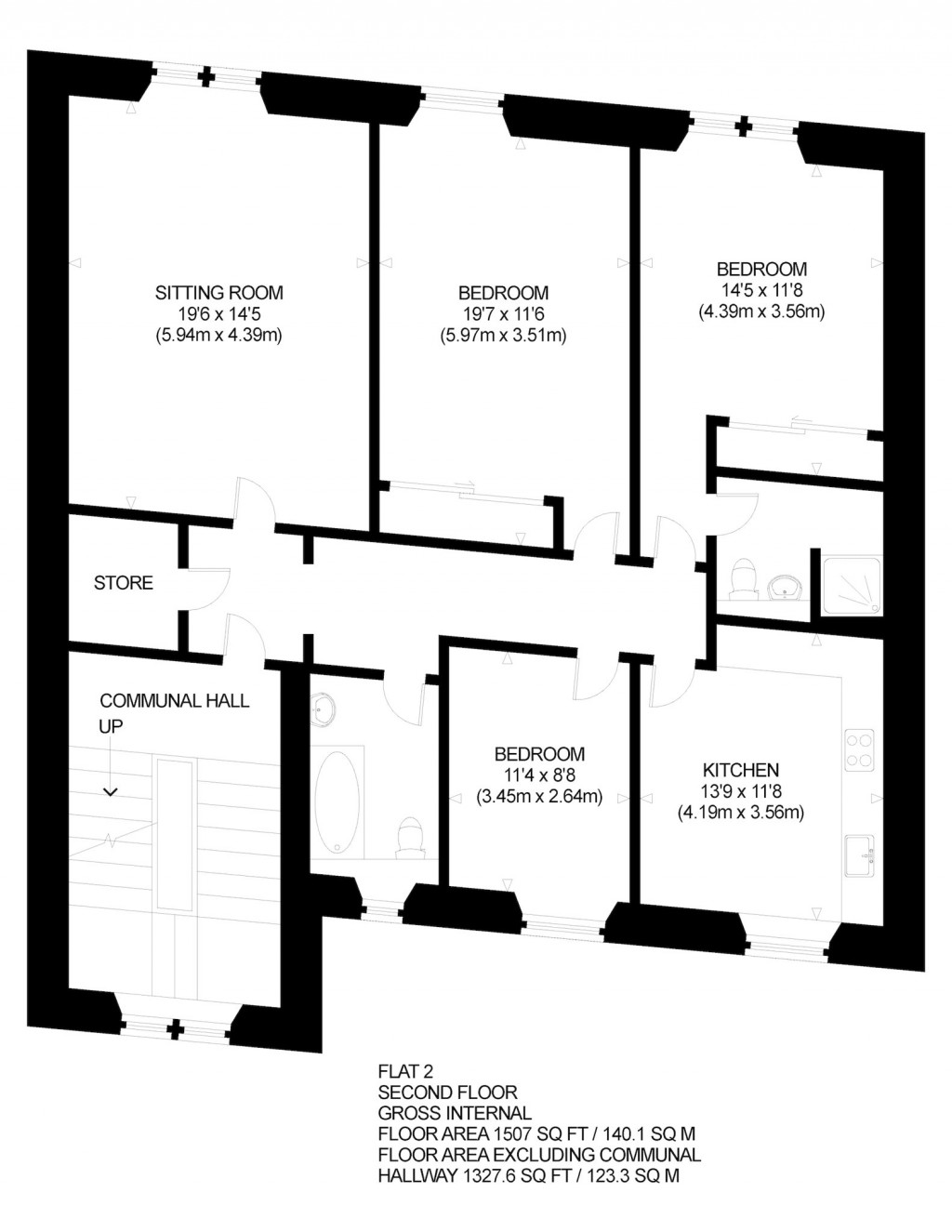 Floorplans For Tay Street, Perth, Perth and Kinross