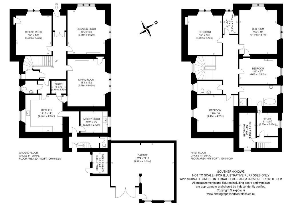Floorplans For Southernknowe, Southernknowe, Friars Brae, Linlithgow, West Lothian
