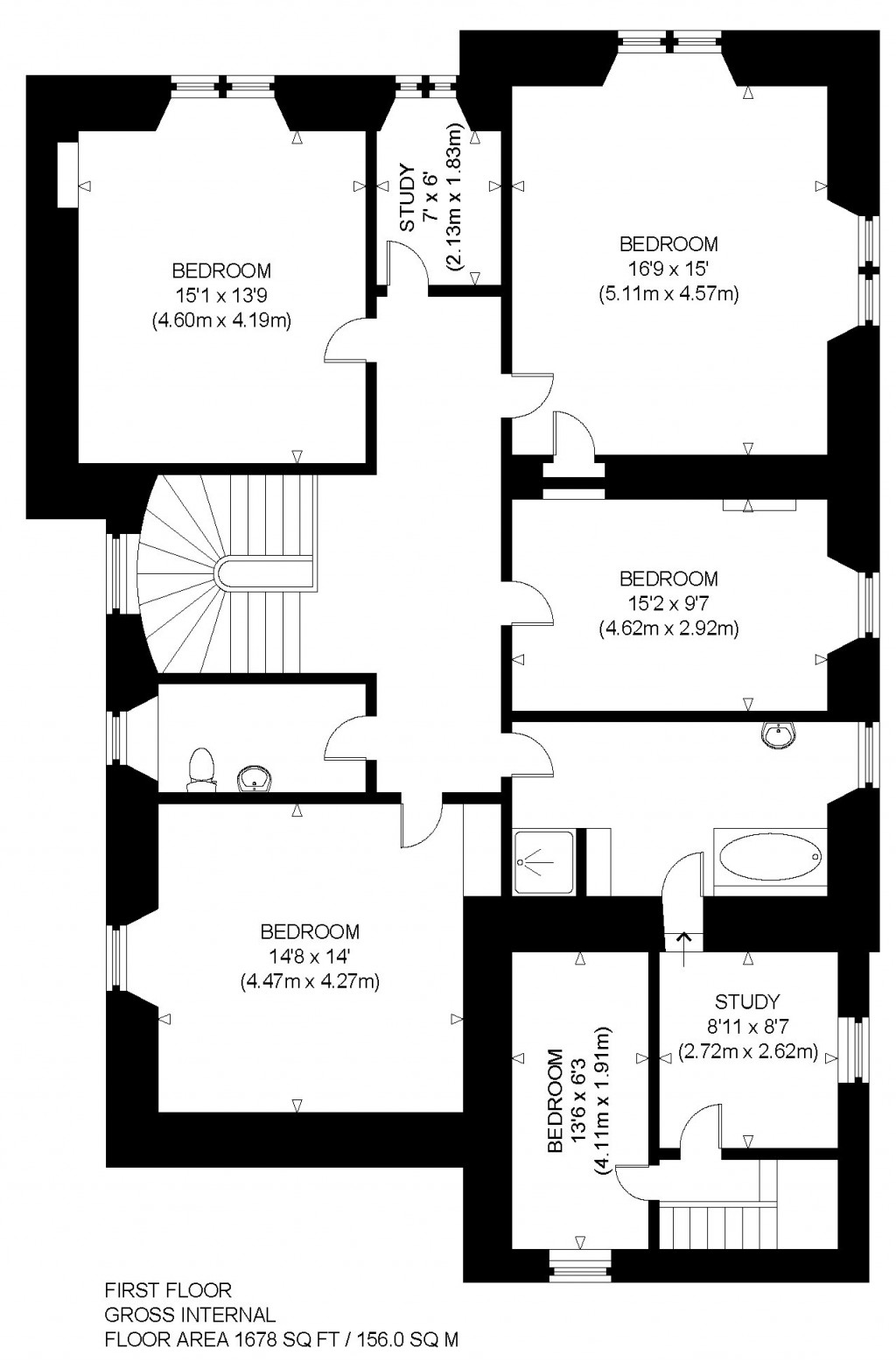 Floorplans For Southernknowe, Southernknowe, Friars Brae, Linlithgow, West Lothian