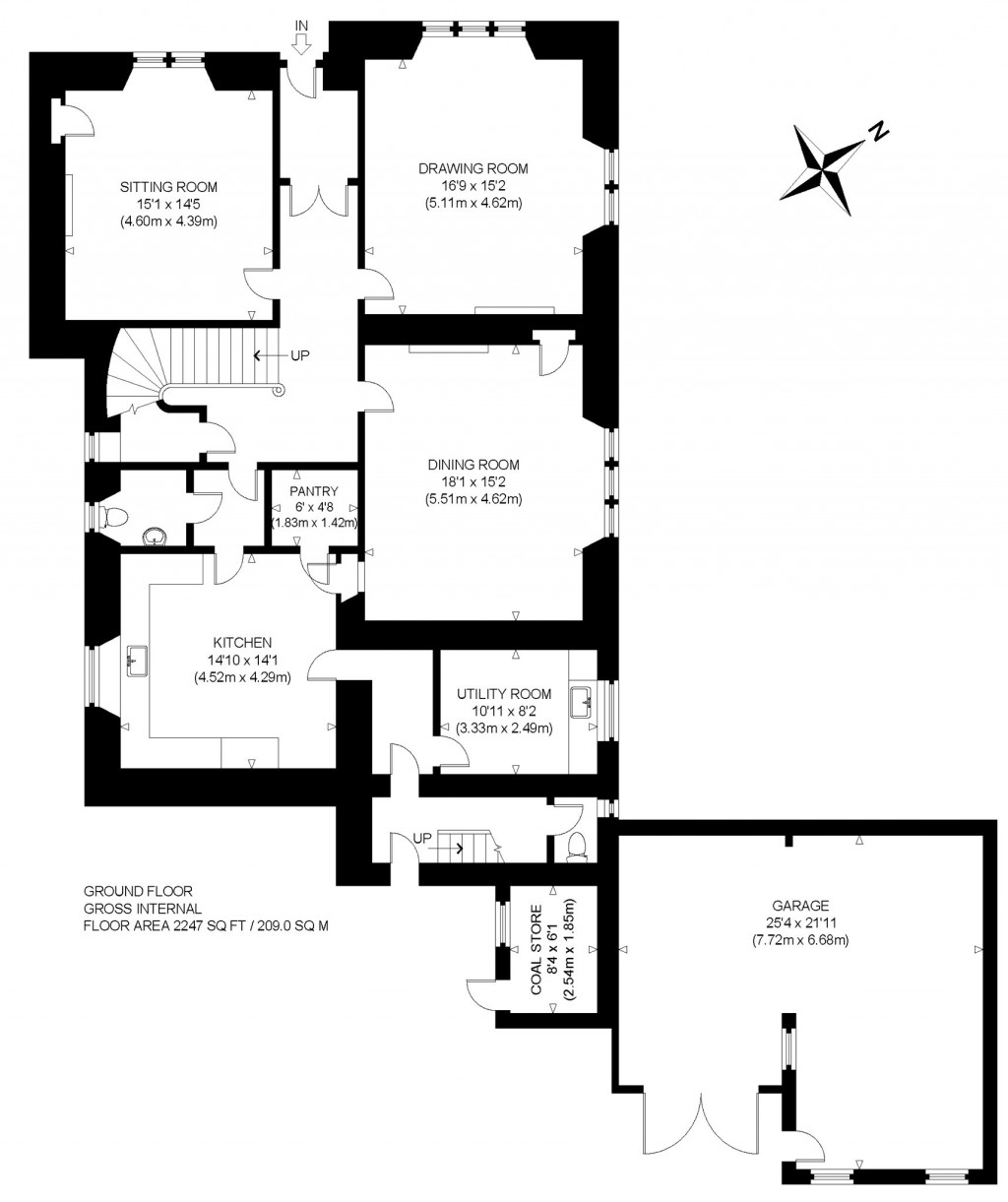 Floorplans For Southernknowe, Southernknowe, Friars Brae, Linlithgow, West Lothian