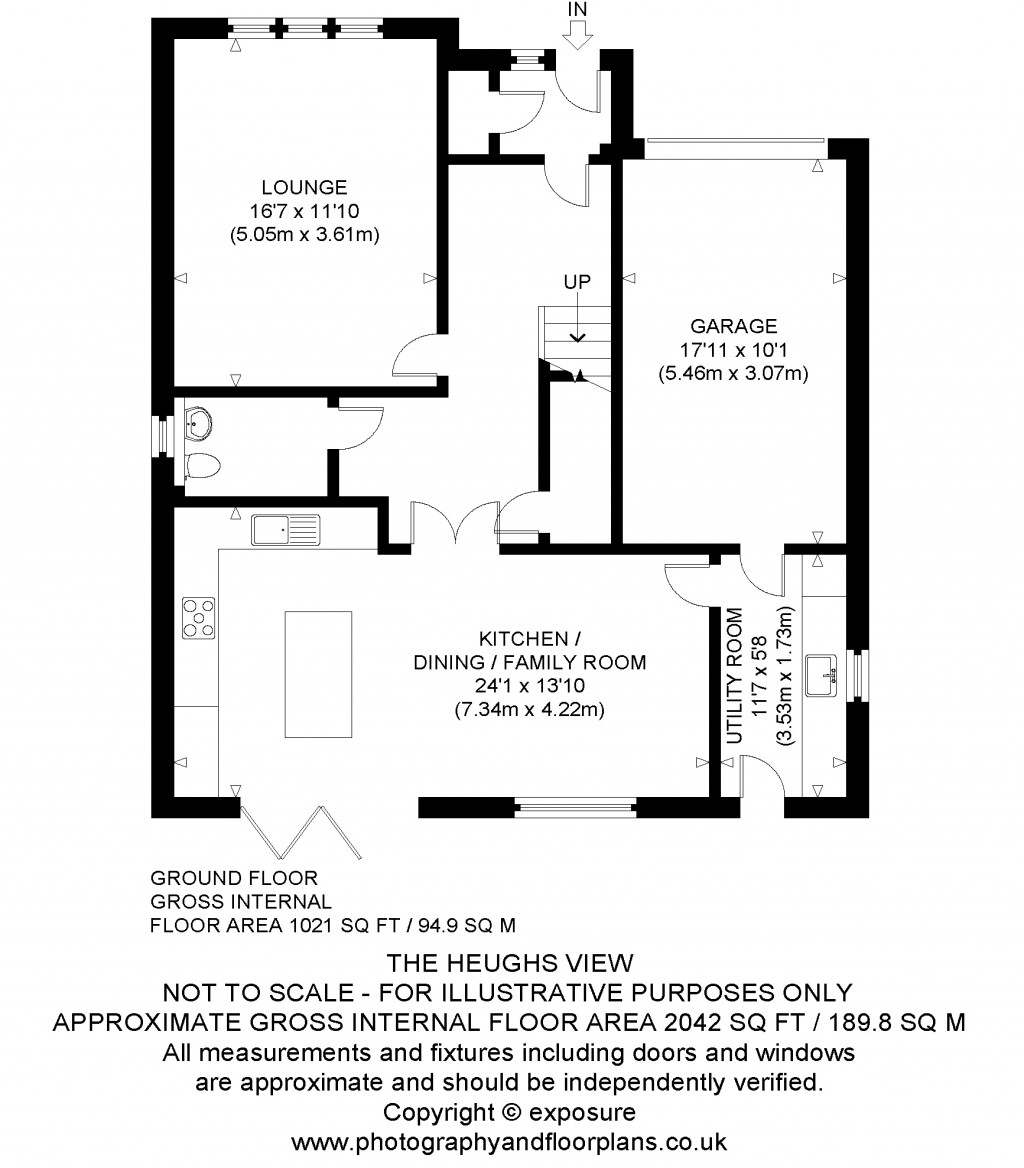 Floorplans For 4 The Heughs View, The Heughs View, Aberdour, Burntisland, Fife