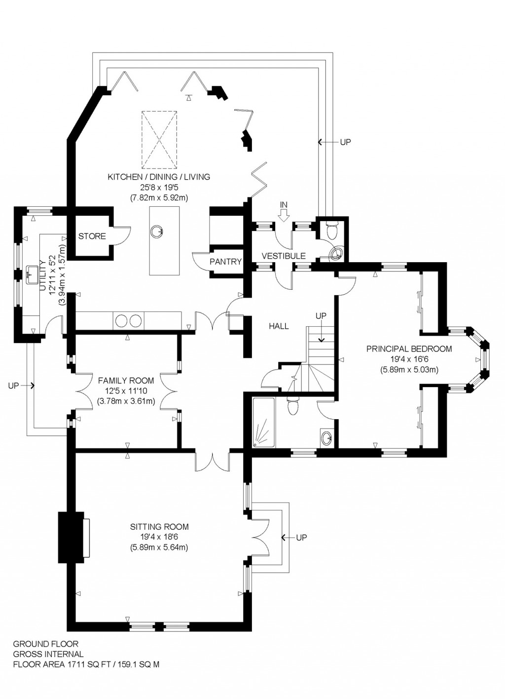 Floorplans For The Smiddy, Smithy Row, East Fortune, North Berwick, East Lothian