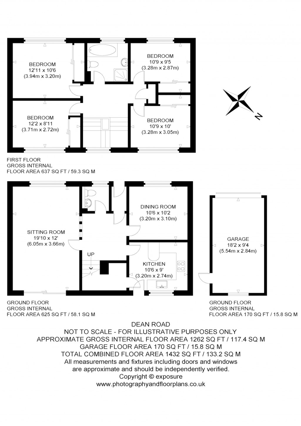 Floorplans For Dean Road, Longniddry, East Lothian
