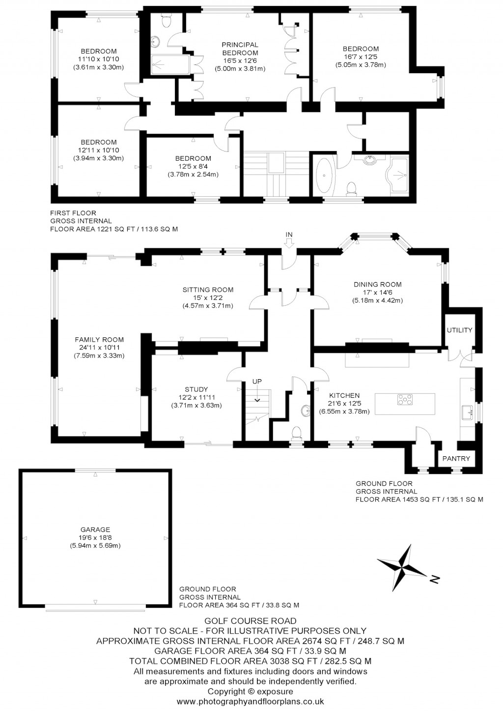Floorplans For Golf Course Road, Bonnyrigg, Midlothian