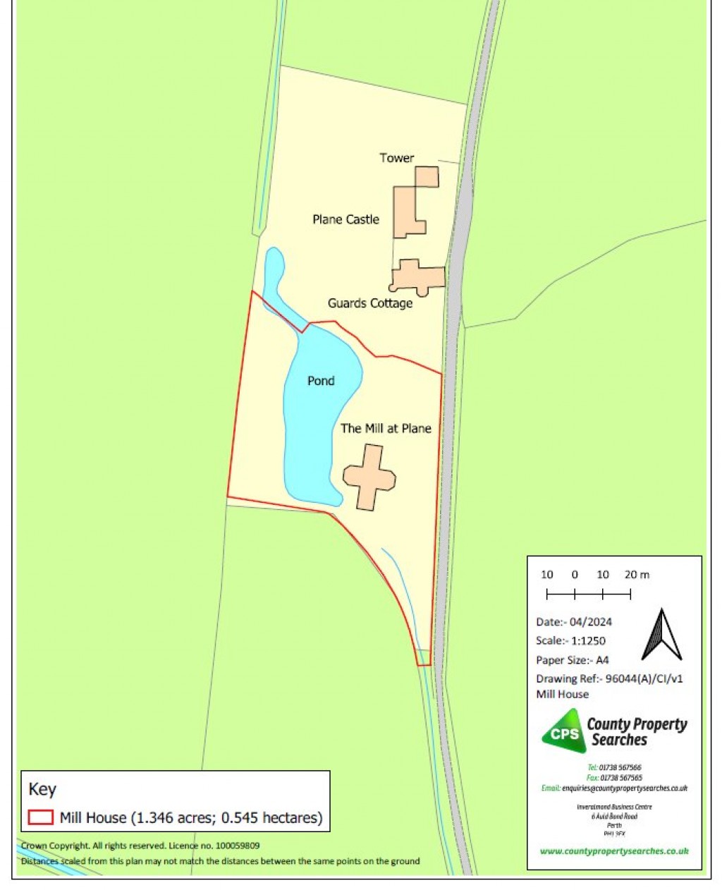 Floorplans For Mill House At Plane Castle, Mill House At Plane Castle, By Bannockburn, Stirling