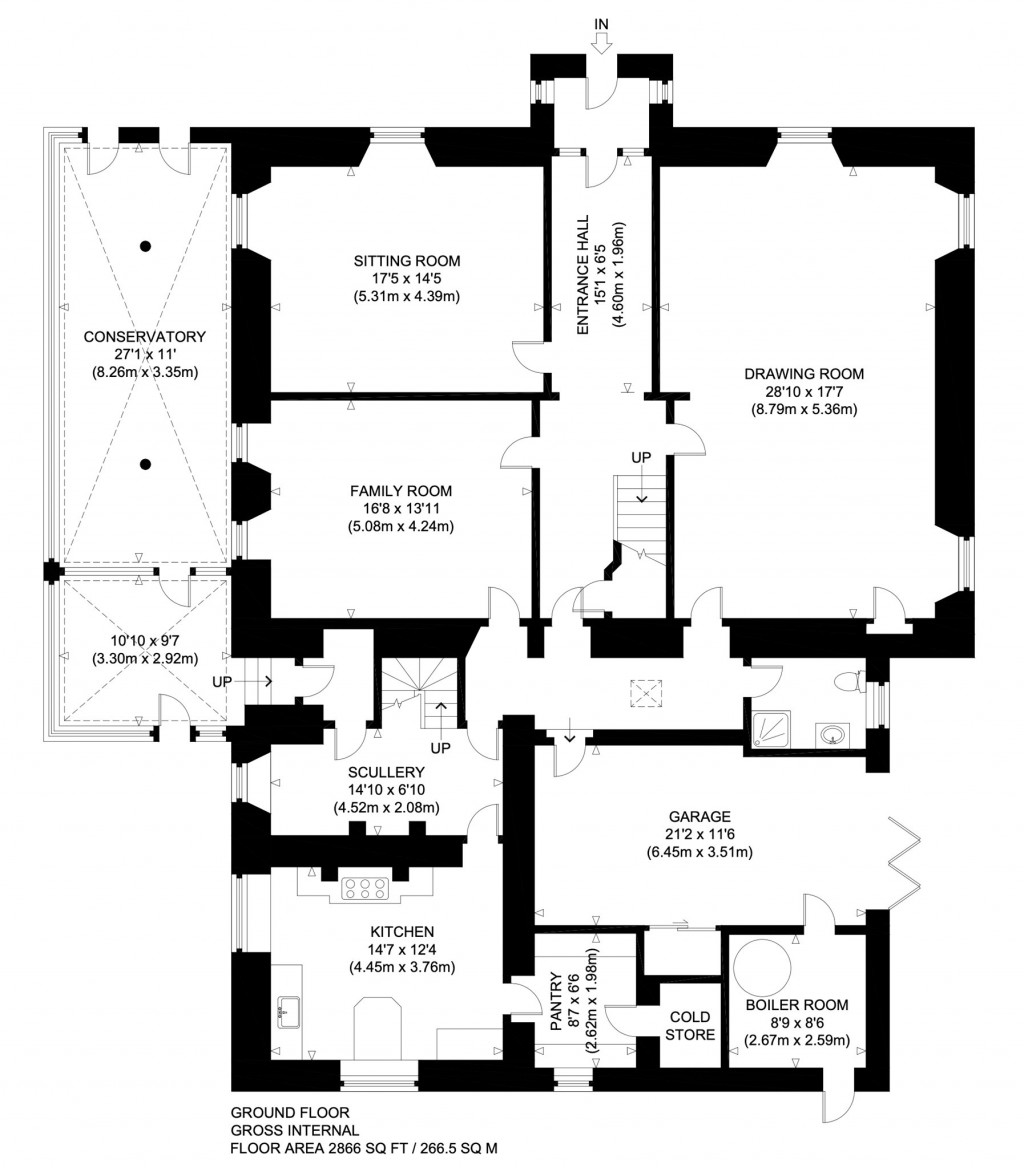 Floorplans For Walltower House, Howgate, Penicuik, Midlothian