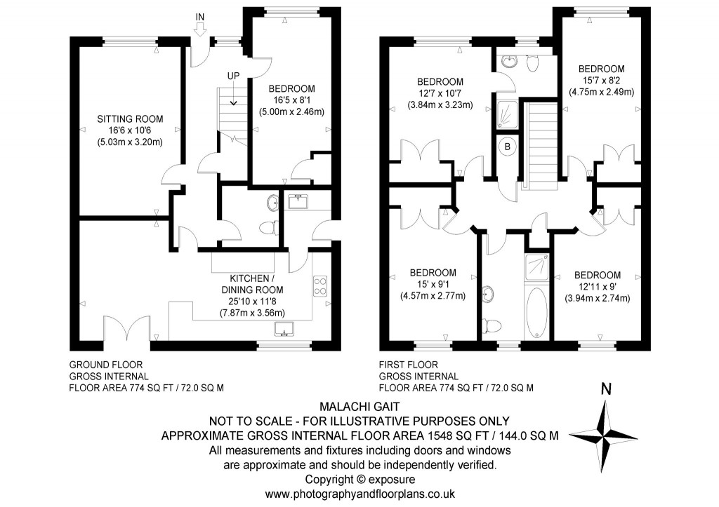 Floorplans For Malachi Gait, Kirkliston, Midlothian