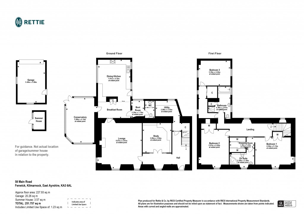 Floorplans For The Old Schoolhouse, Main Road, Fenwick, Kilmarnock, East Ayrshire