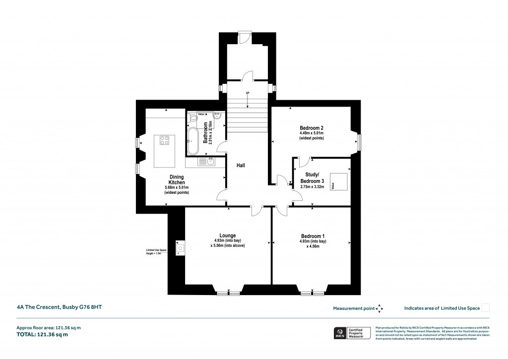 Floorplans For The Crescent, Busby, Glasgow, East Renfrewshire