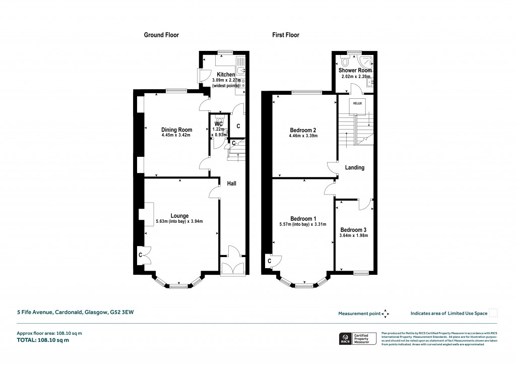 Floorplans For Fife Avenue, Cardonald, Glasgow
