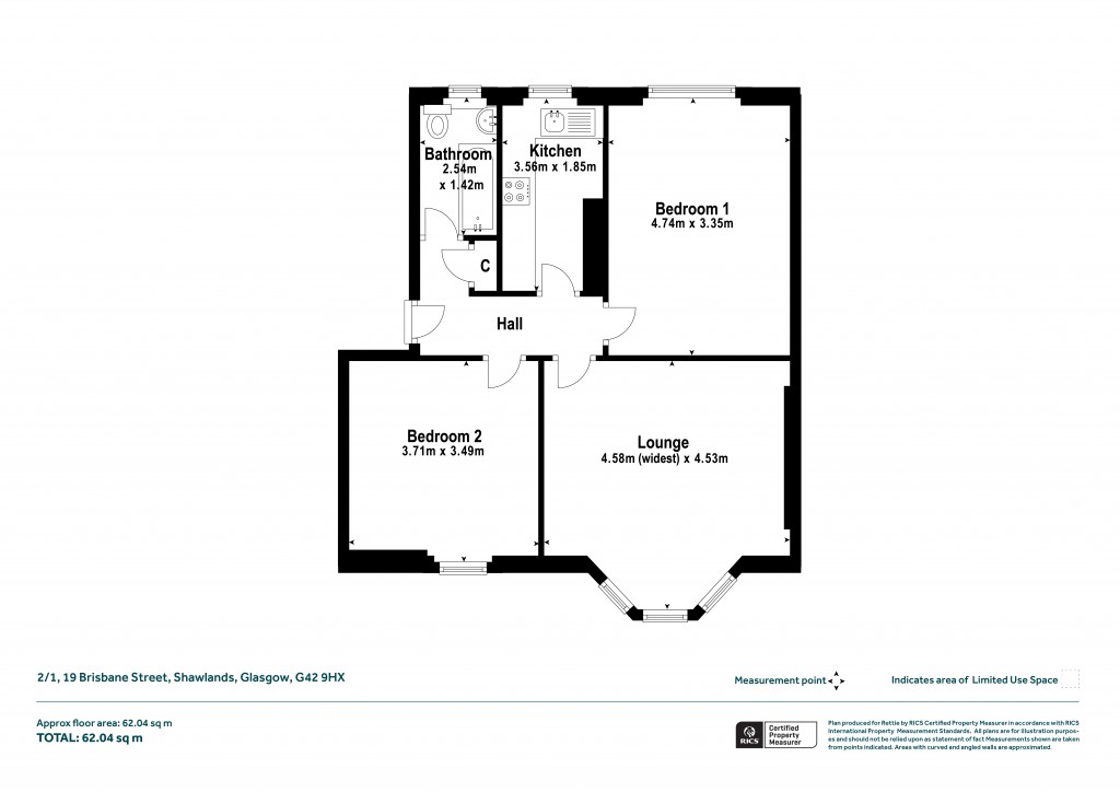 Floorplans For 2/1, Brisbane Street, Battlefield