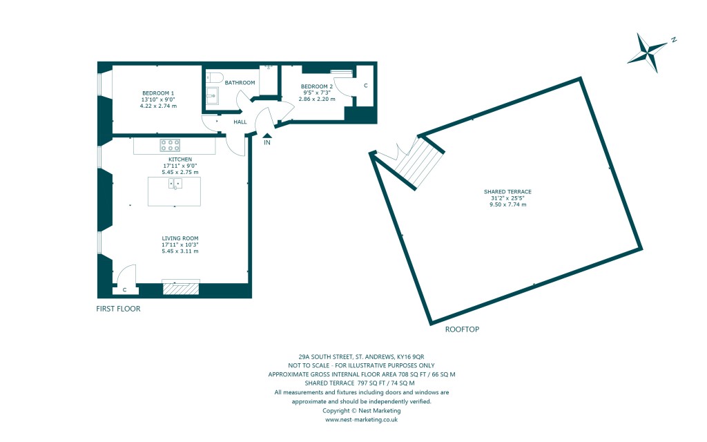 Floorplans For South Street, St. Andrews, Fife