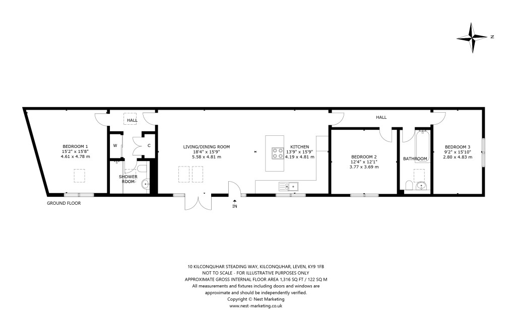 Floorplans For Kilconquhar Steading Way, Kilconquhar, Leven