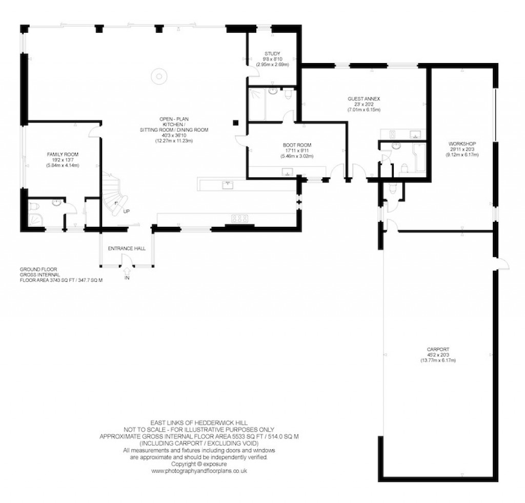 Floorplans For Belhaven, Dunbar, East Lothian