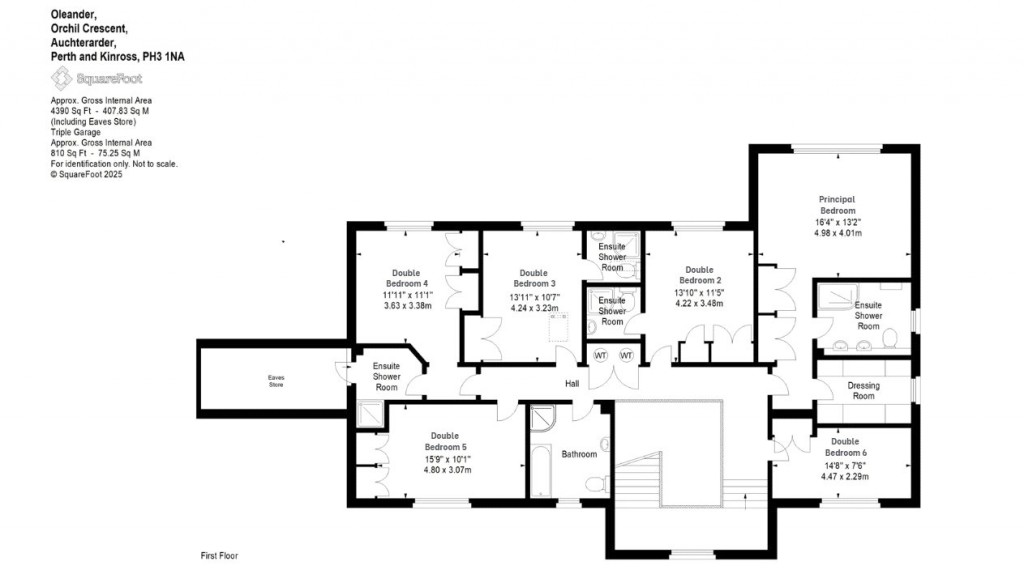 Floorplans For Orchil Crescent, 15A Orchil Crescent, Auchterarder, Perthshire