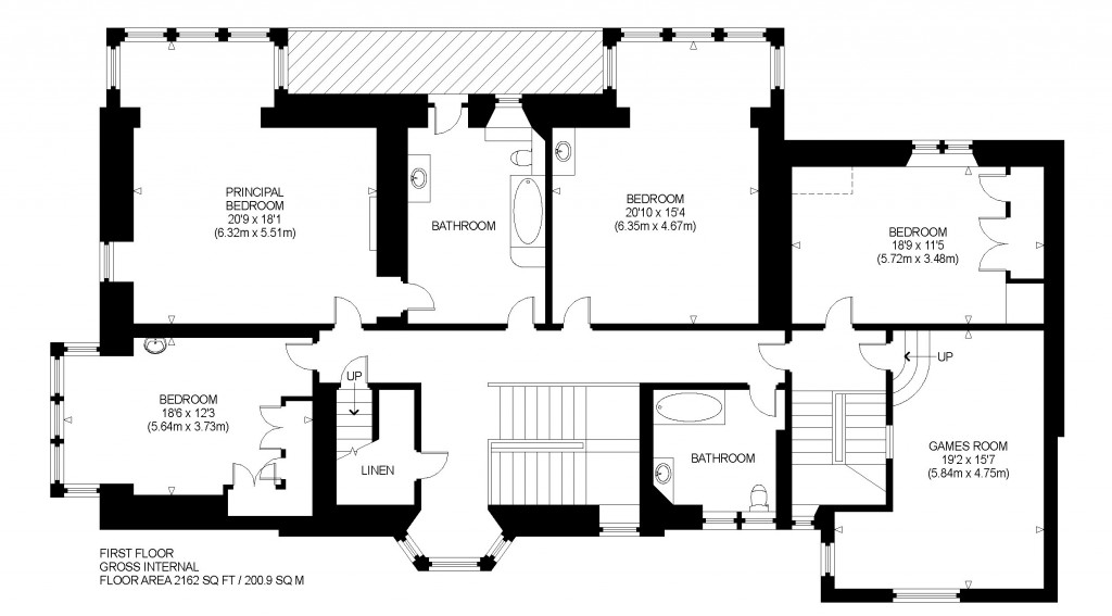 Floorplans For Hummel Road, Gullane, East Lothian