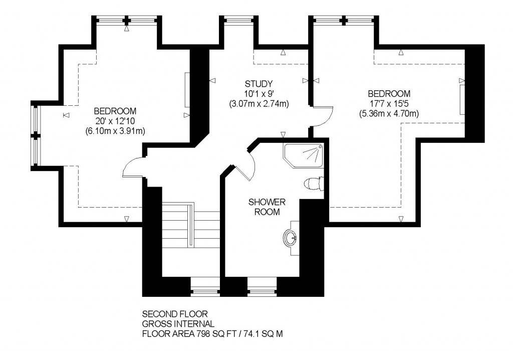 Floorplans For Hummel Road, Gullane, East Lothian