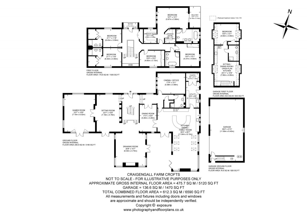 Floorplans For Westfield, Bathgate, West Lothian