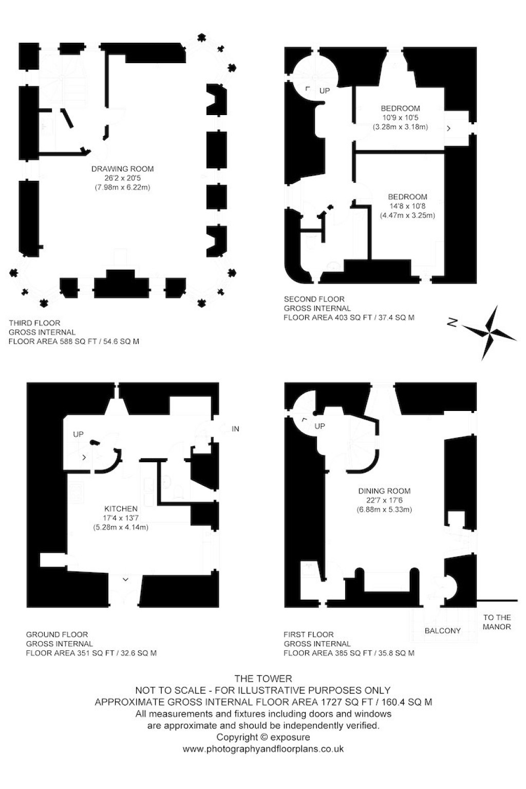 Floorplans For By Bannockburn, Stirling