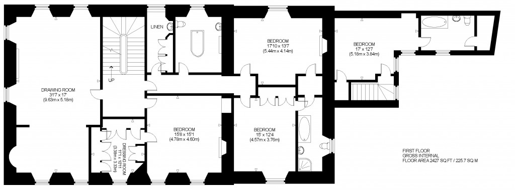Floorplans For Inveresk Village, 19 Inveresk Village, Musselburgh, East Lothian