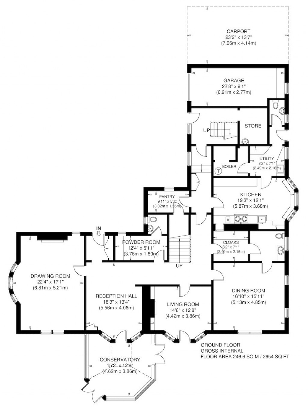 Floorplans For Gifford, Haddington, East Lothian