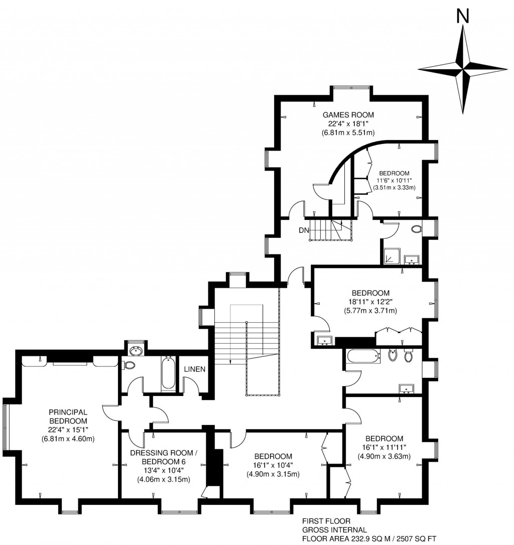 Floorplans For Gifford, Haddington, East Lothian