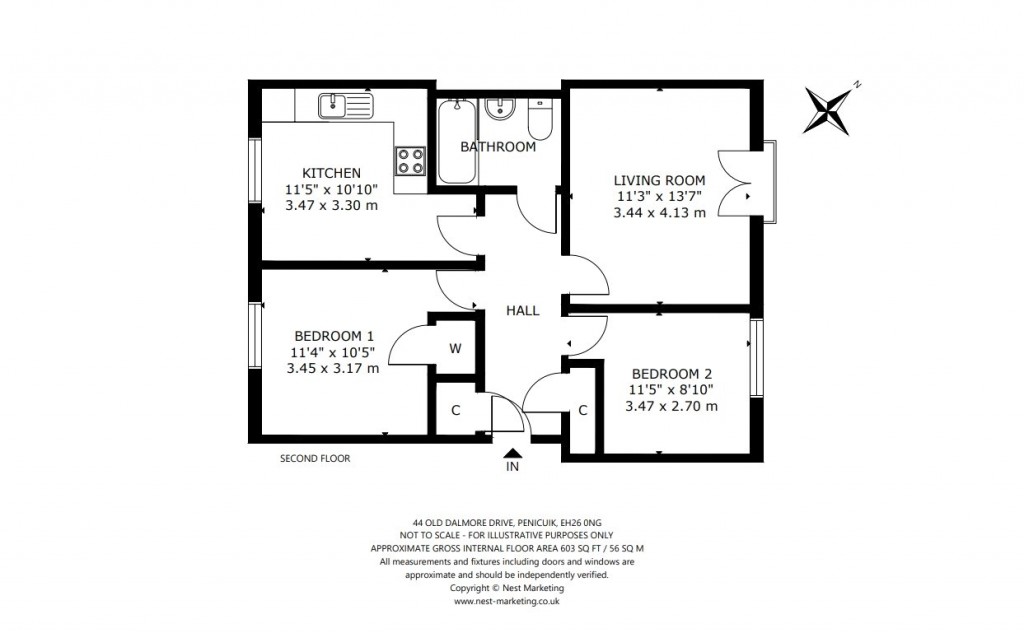 Floorplans For Auchendinny, Penicuik