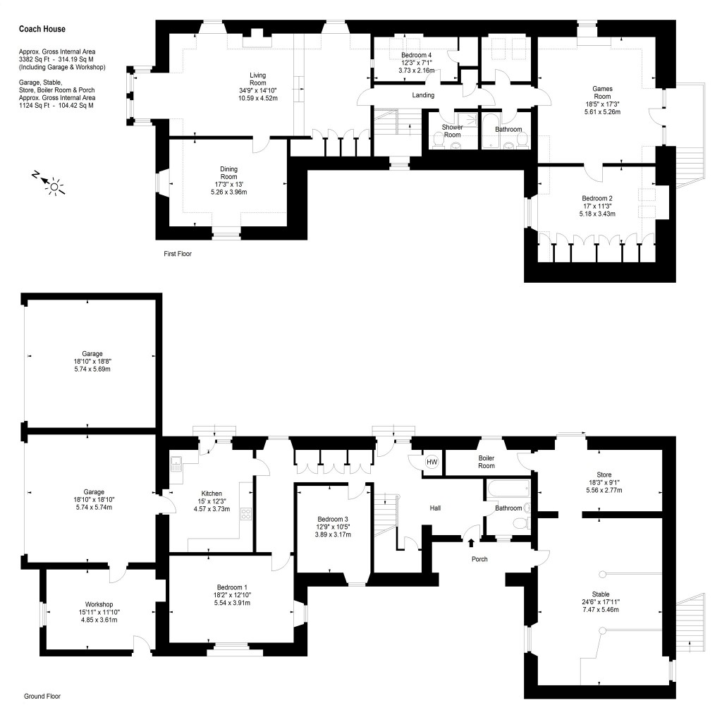 Floorplans For Haddington, East Lothian