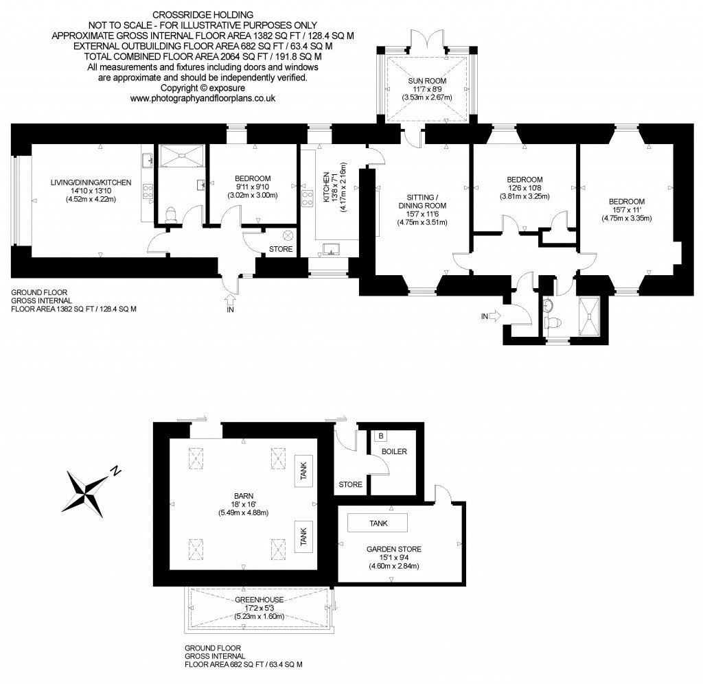 Floorplans For Carmichael, Biggar, South Lanarkshire