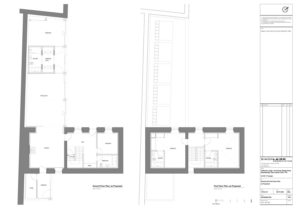 Floorplans For Inveresk Village, 19 Inveresk Village, Musselburgh, East Lothian